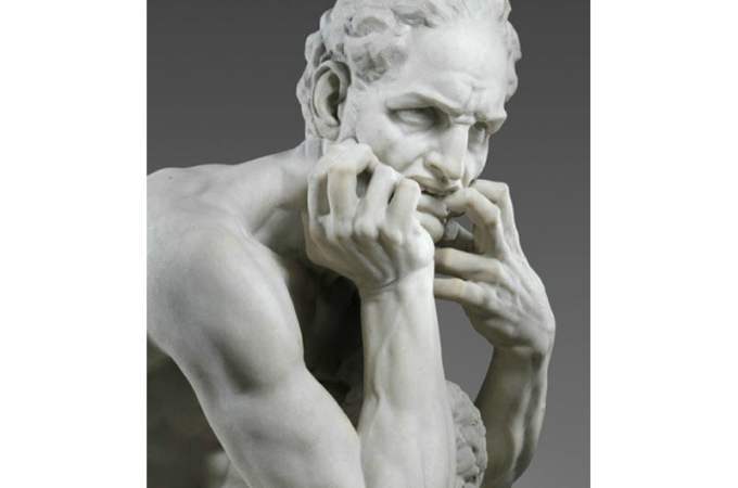 gros plan statue
