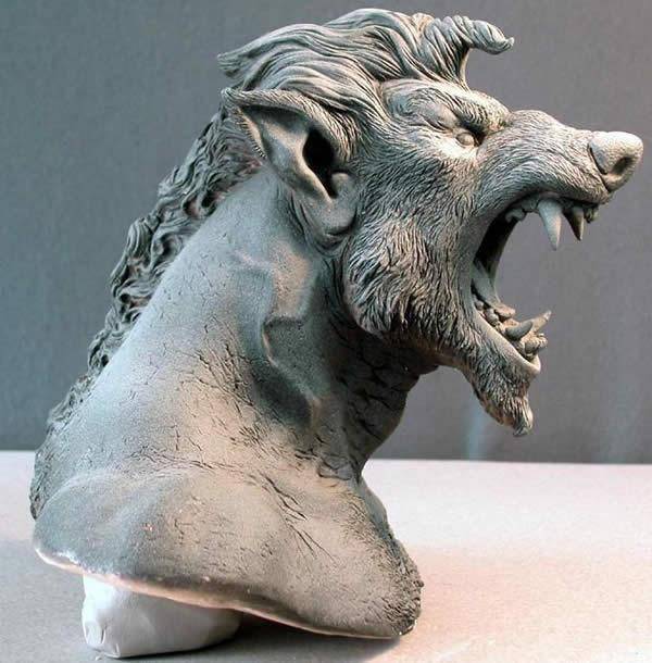 buste loup garou